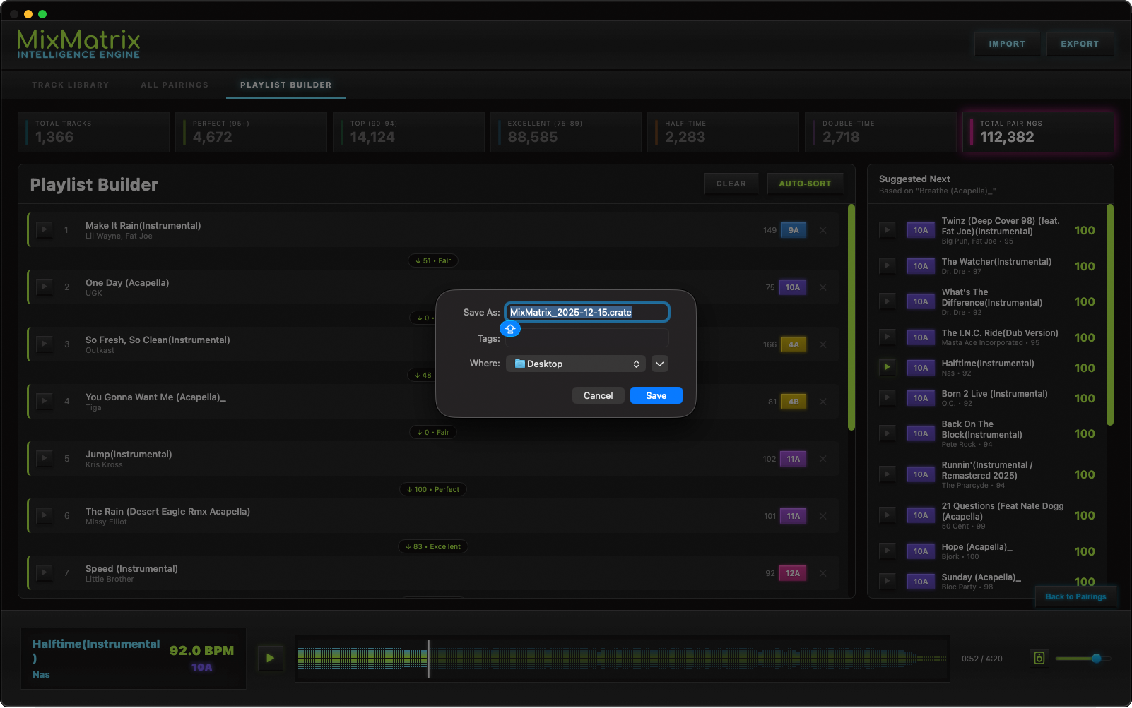 Rekordbox Export