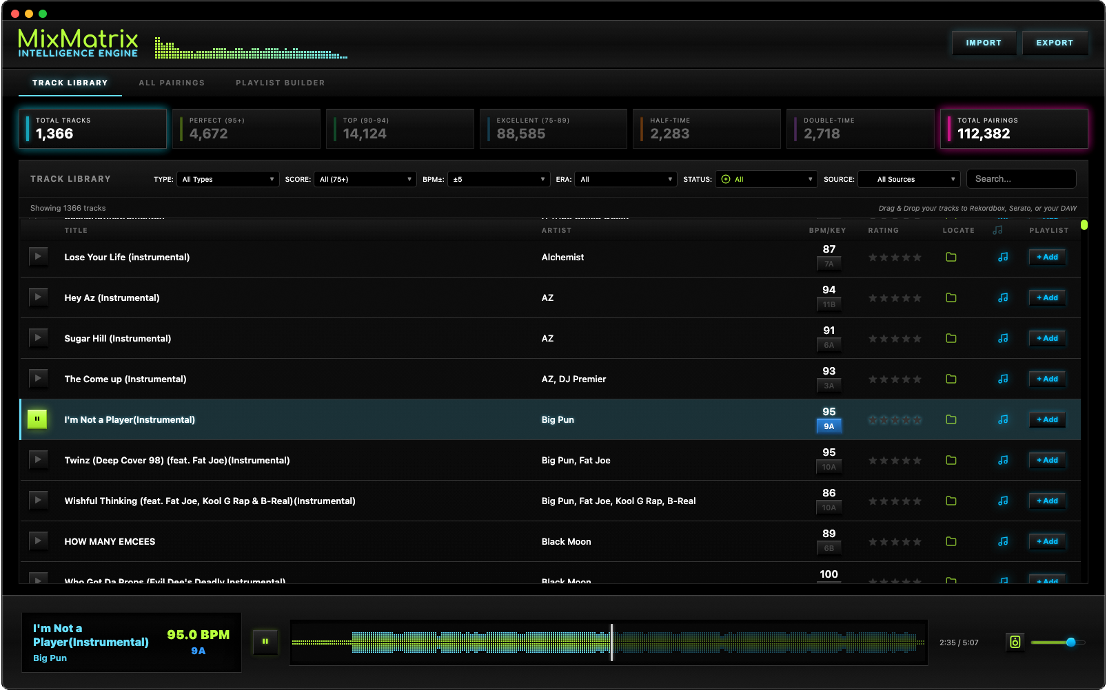 Track Library